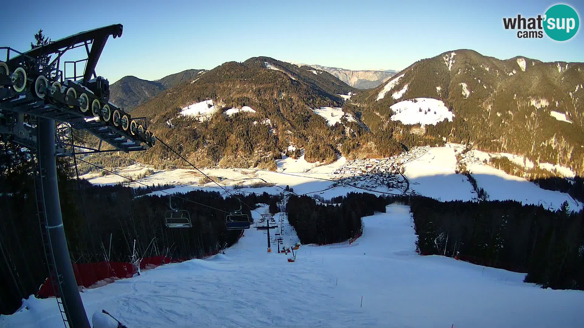 Kranjska Gora webcam Podkoren – Partenza  slalom gigante