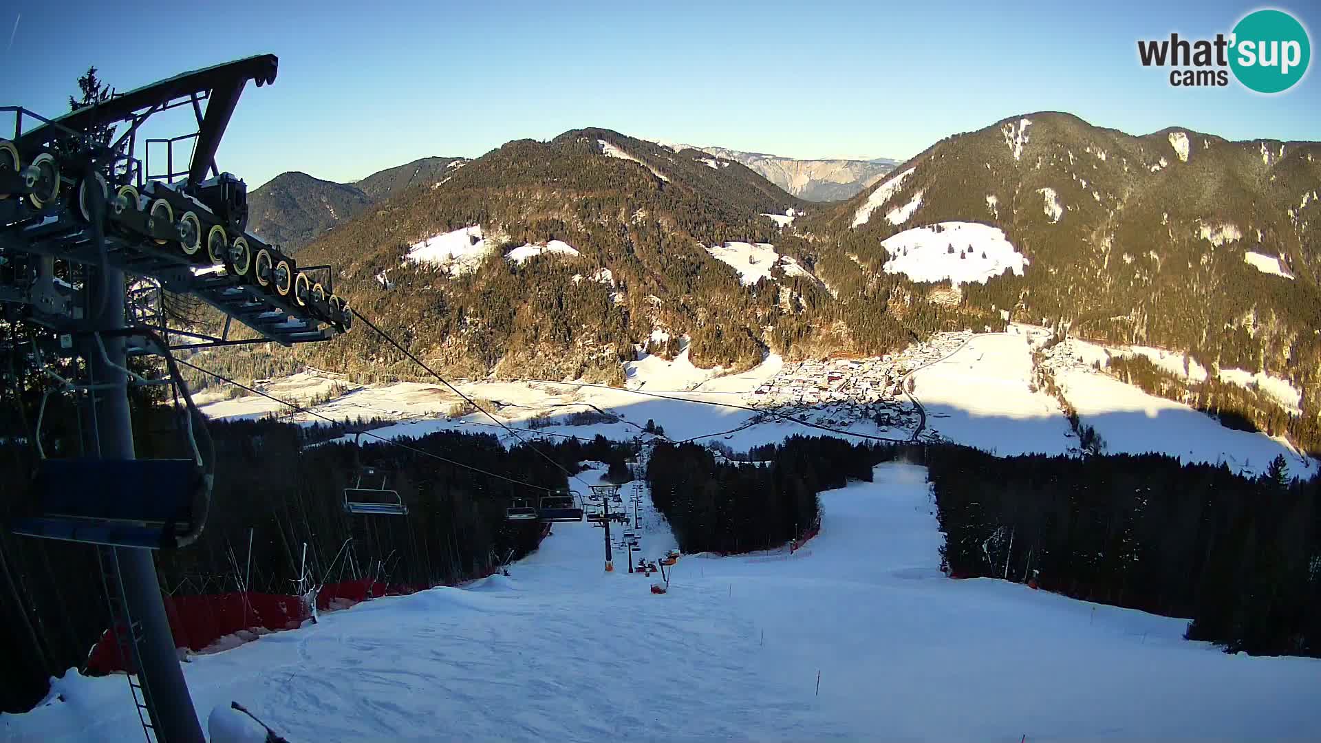 Kranjska Gora webcam Podkoren – Partenza  slalom gigante