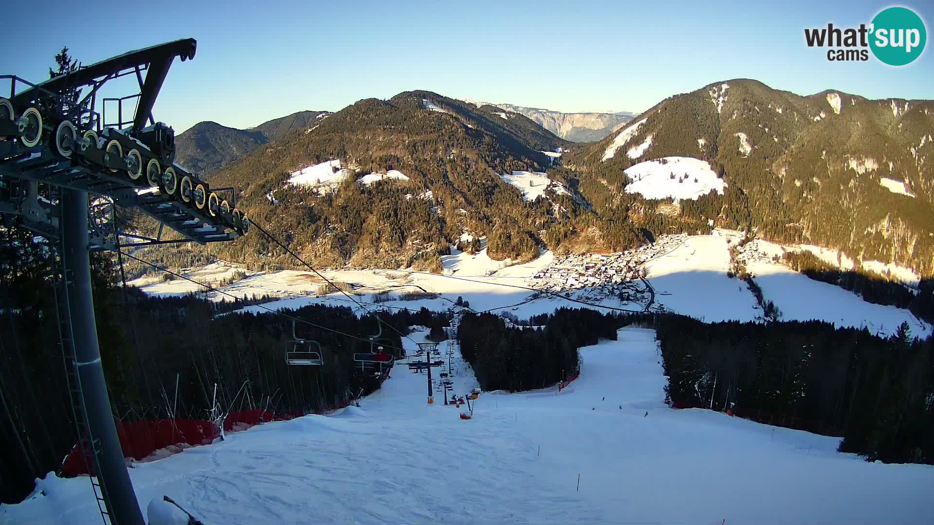 Kranjska Gora webcam Podkoren – Partenza  slalom gigante