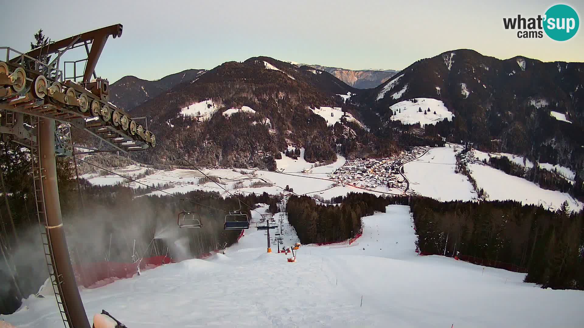 Kranjska Gora webcam Podkoren – Partenza  slalom gigante