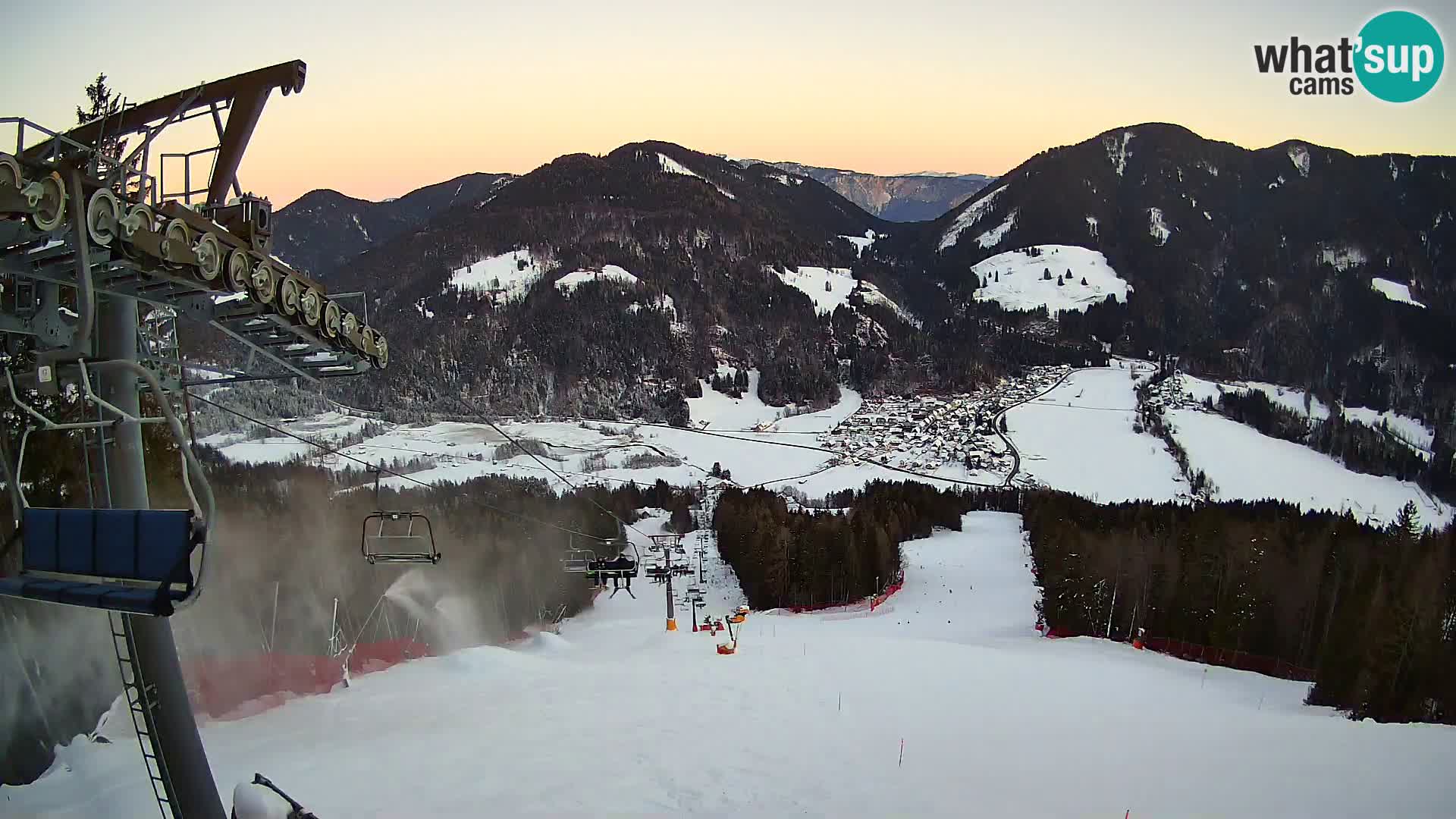 Kranjska Gora Livecam Podkoren – Start Giant slalom