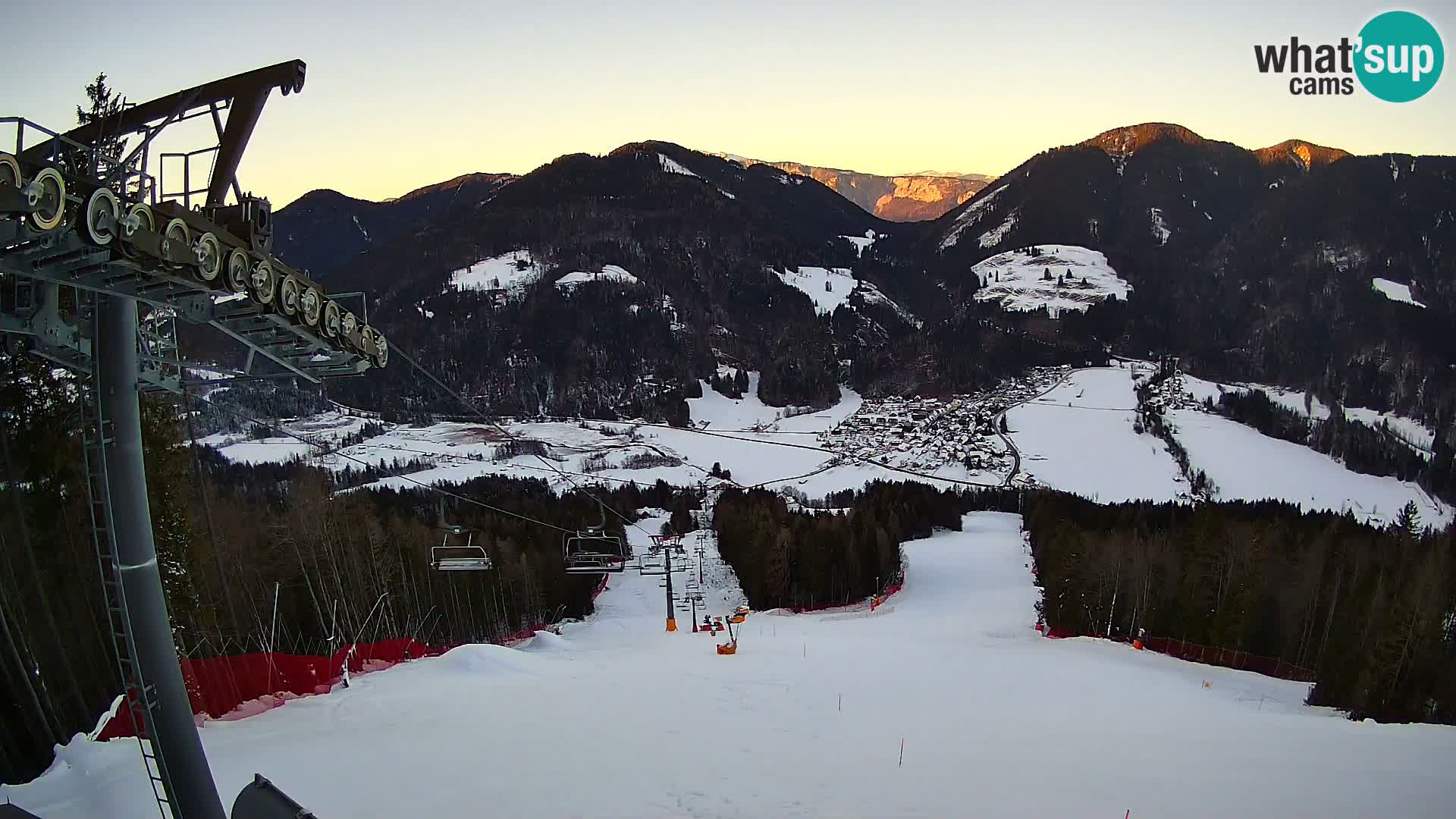 Kranjska Gora Livecam Podkoren – Start Giant slalom