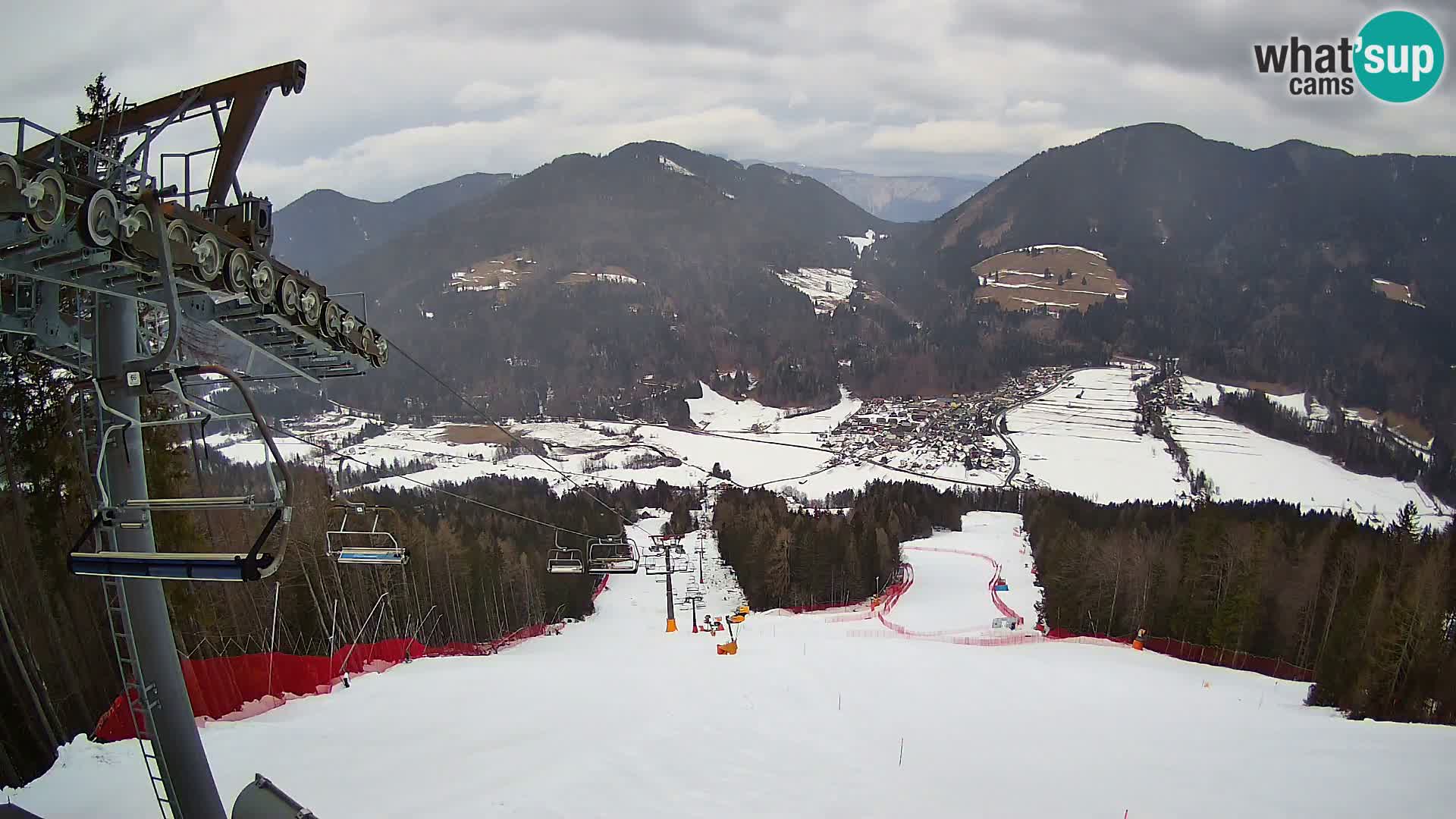 Kranjska Gora webcam Podkoren – Partenza  slalom gigante