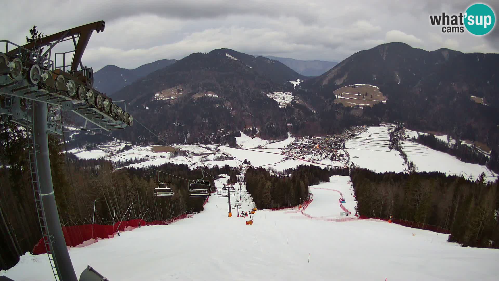 Kranjska Gora webcam Podkoren – Partenza  slalom gigante