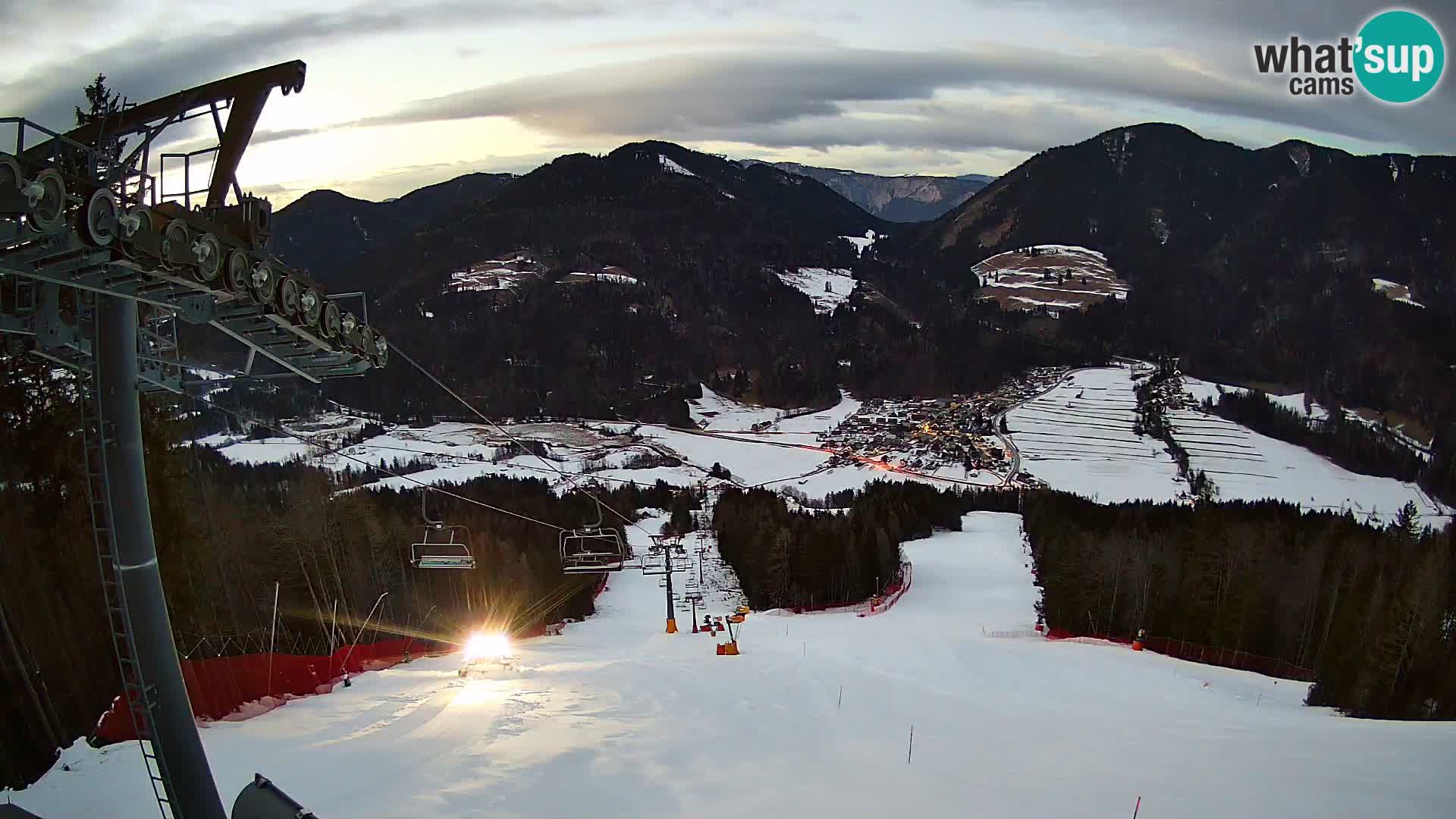 Kranjska Gora Livecam Podkoren – Start Giant slalom