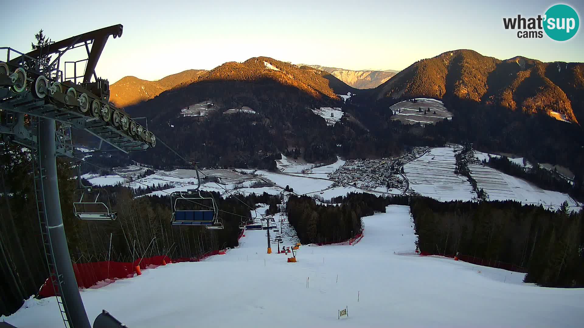 Kranjska Gora webcam Podkoren – Partenza  slalom gigante