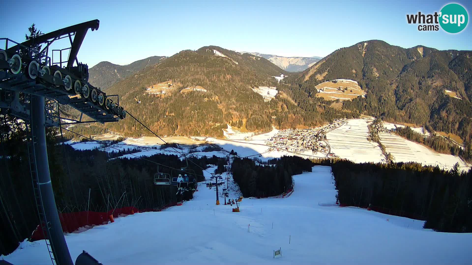 Kranjska Gora webcam Podkoren – Partenza  slalom gigante