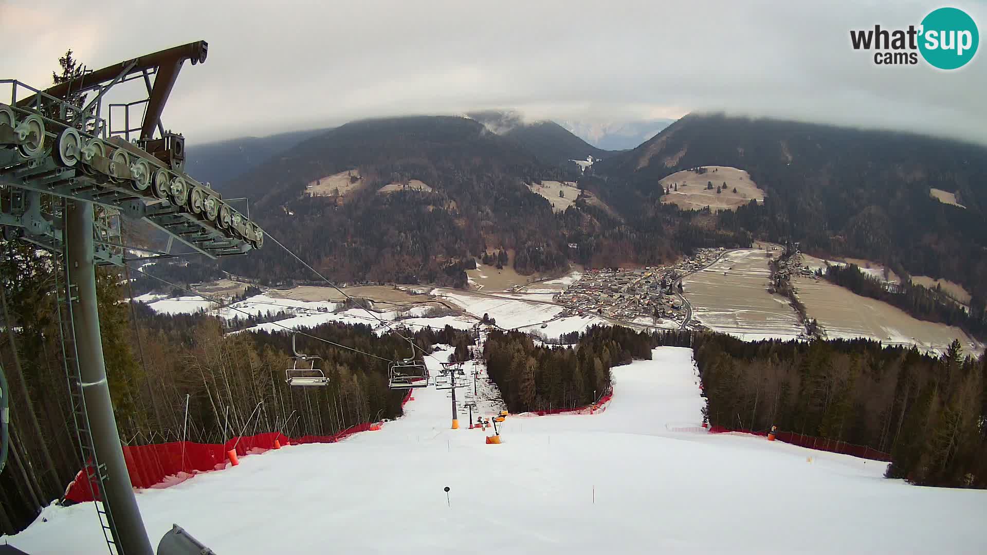 Kranjska Gora webcam Podkoren – Partenza  slalom gigante