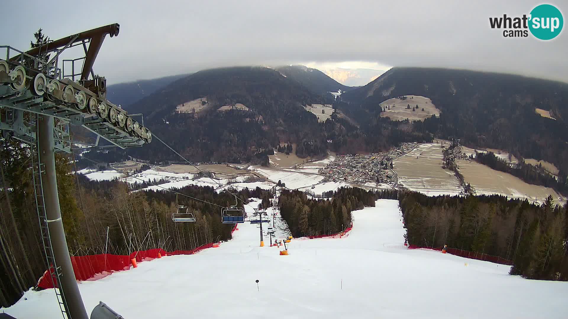 Kranjska Gora webcam Podkoren – Partenza  slalom gigante