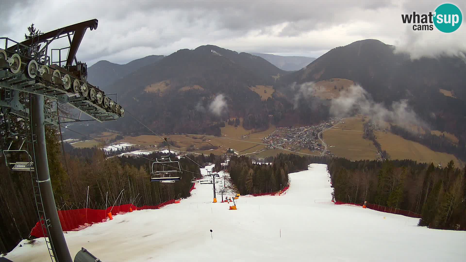 Kranjska Gora webcam Podkoren – Partenza  slalom gigante