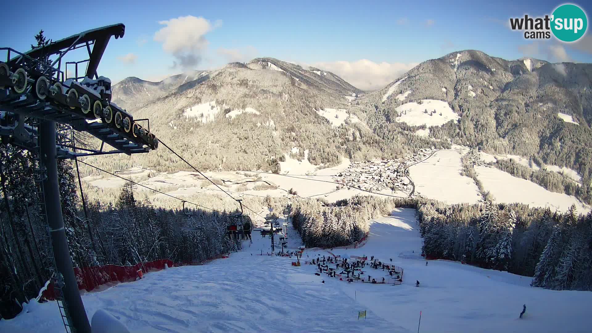 Kranjska Gora webcam Podkoren – Partenza  slalom gigante