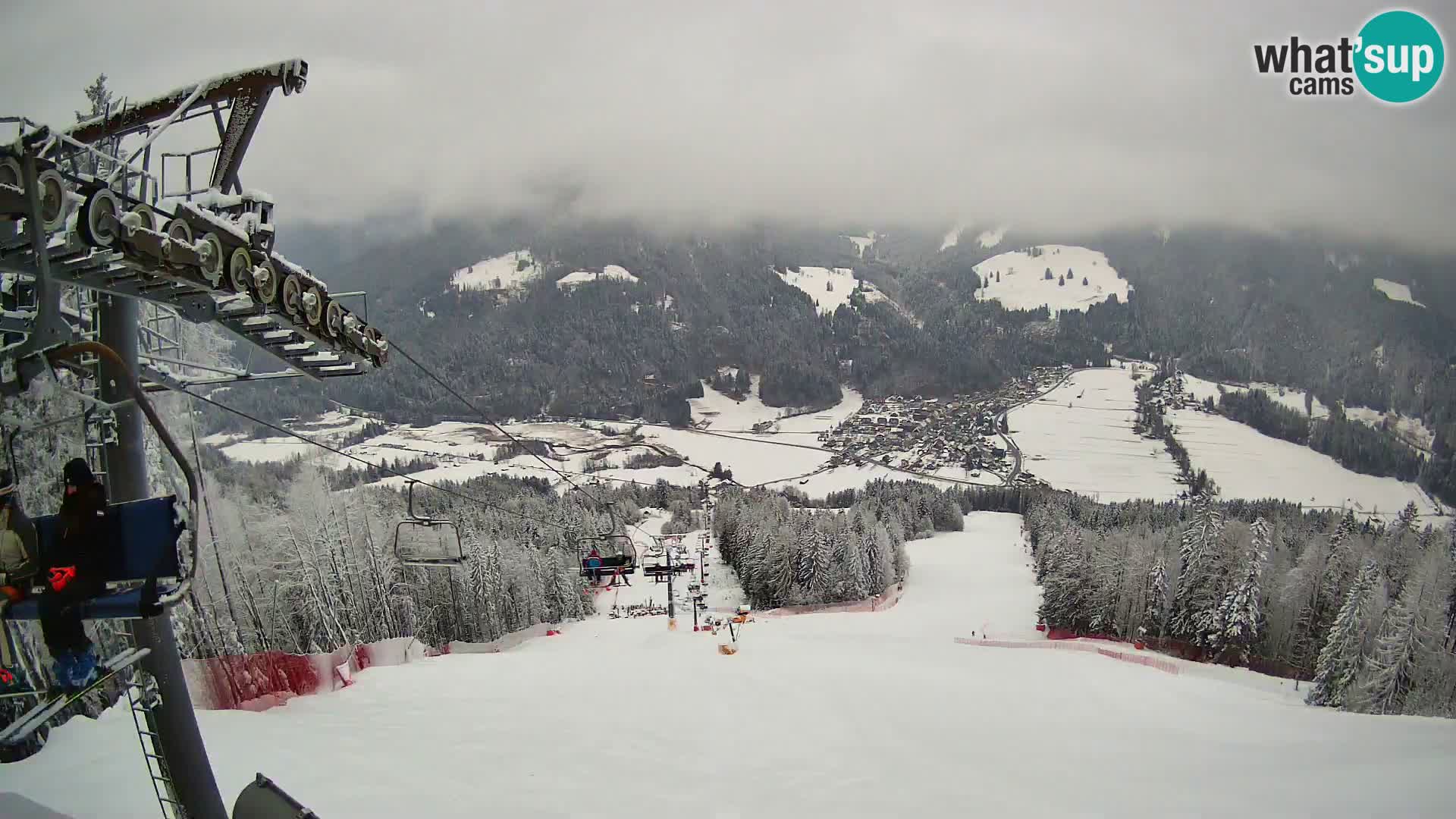 Kranjska Gora webcam Podkoren – Partenza  slalom gigante