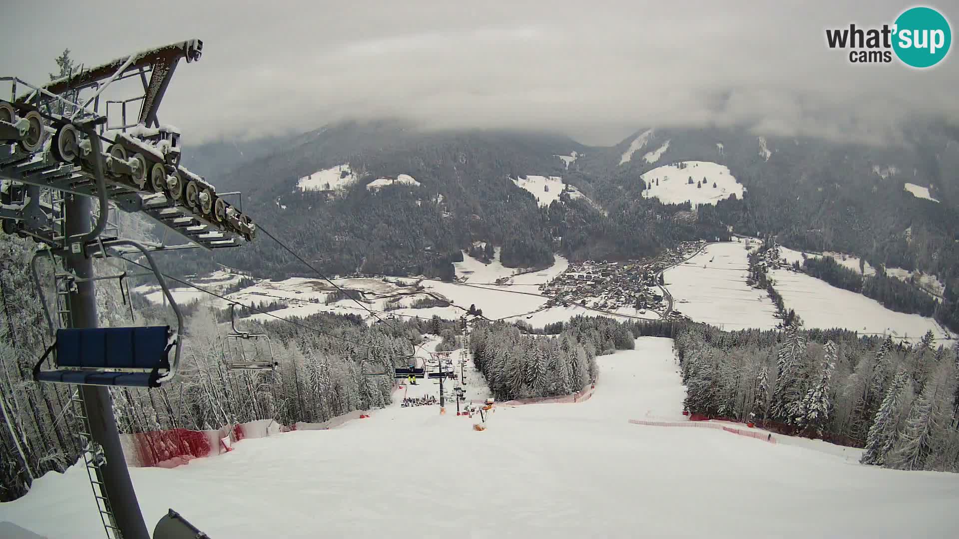 Kranjska Gora webcam Podkoren – Partenza  slalom gigante