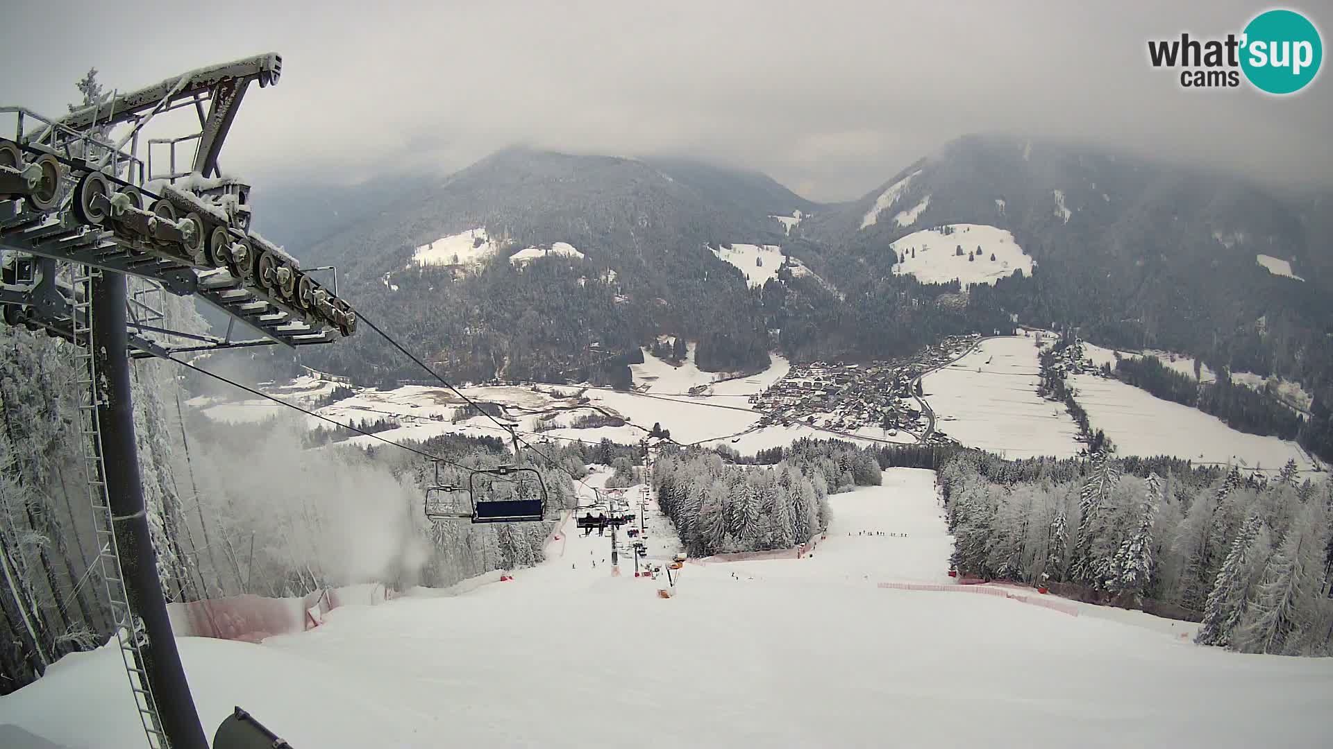 Kranjska Gora webcam Podkoren – Partenza  slalom gigante