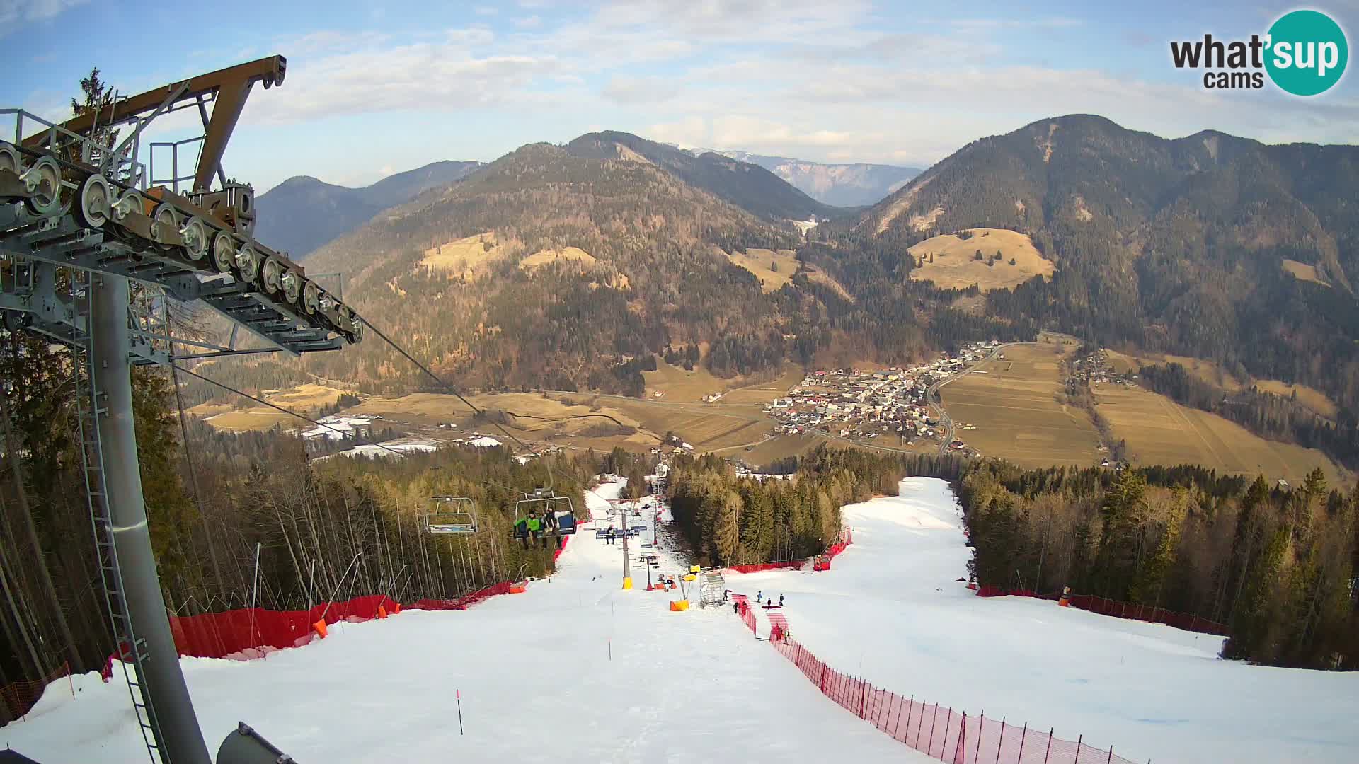 Kranjska Gora webcam Podkoren – Partenza  slalom gigante