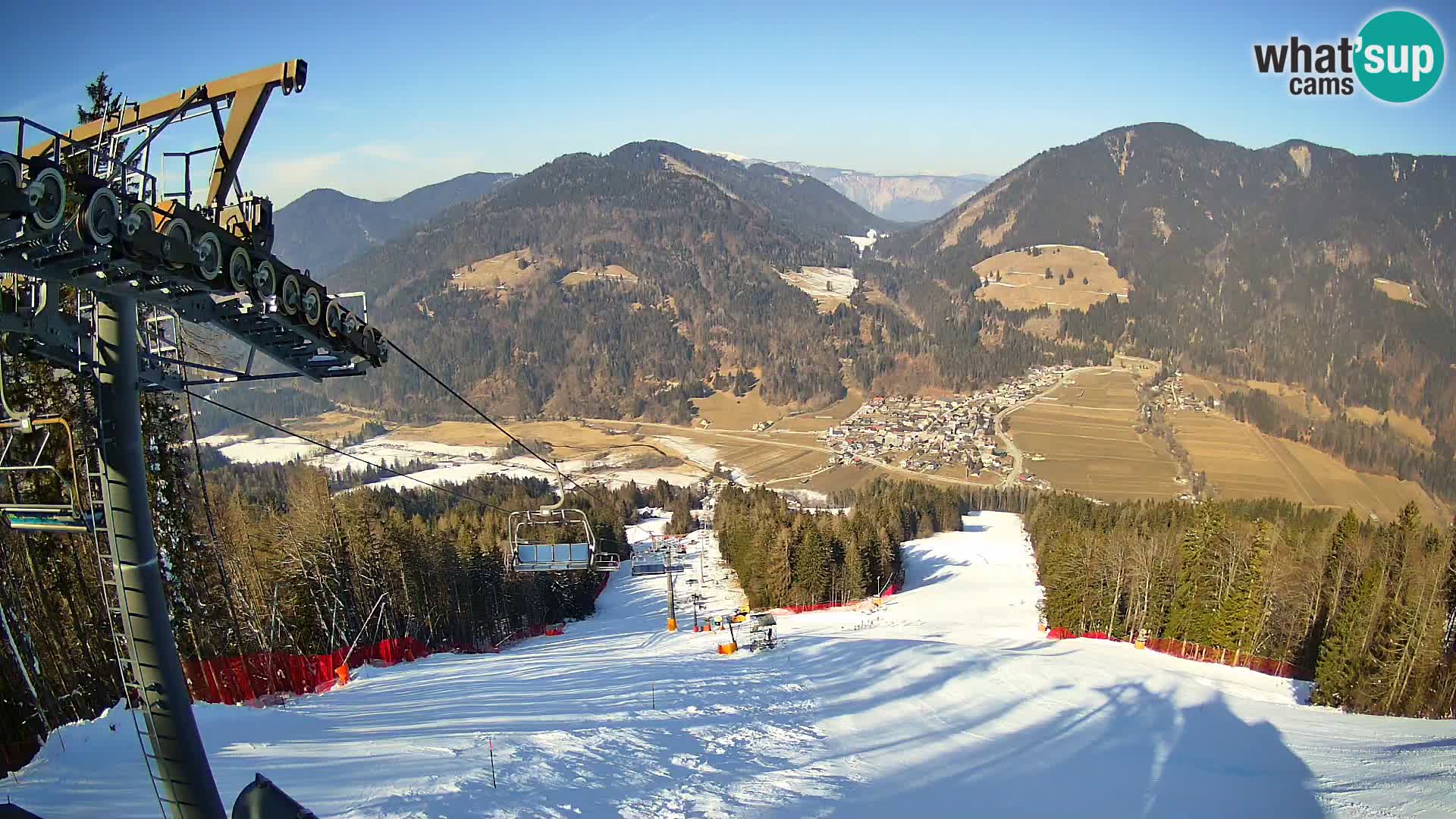 Kranjska Gora webcam Podkoren – Partenza  slalom gigante