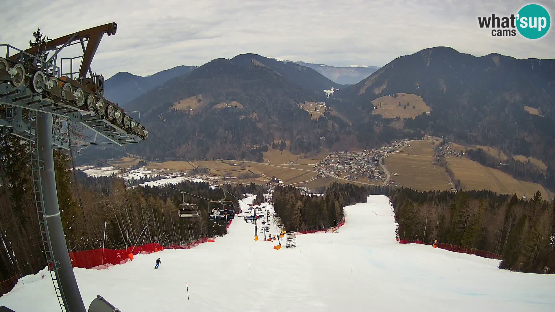 Kranjska Gora webcam Podkoren – Partenza  slalom gigante