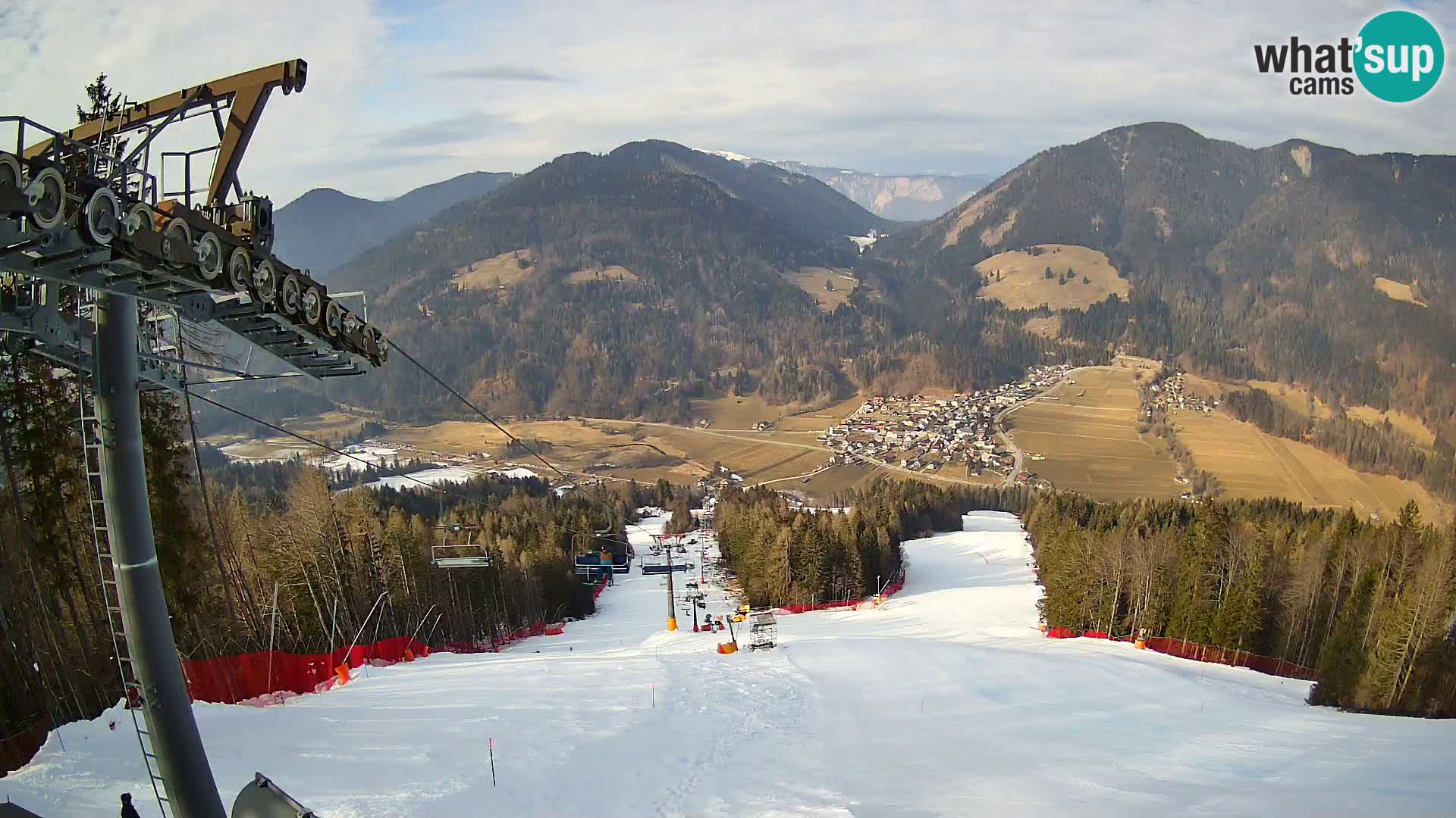 Kranjska Gora webcam Podkoren – Partenza  slalom gigante