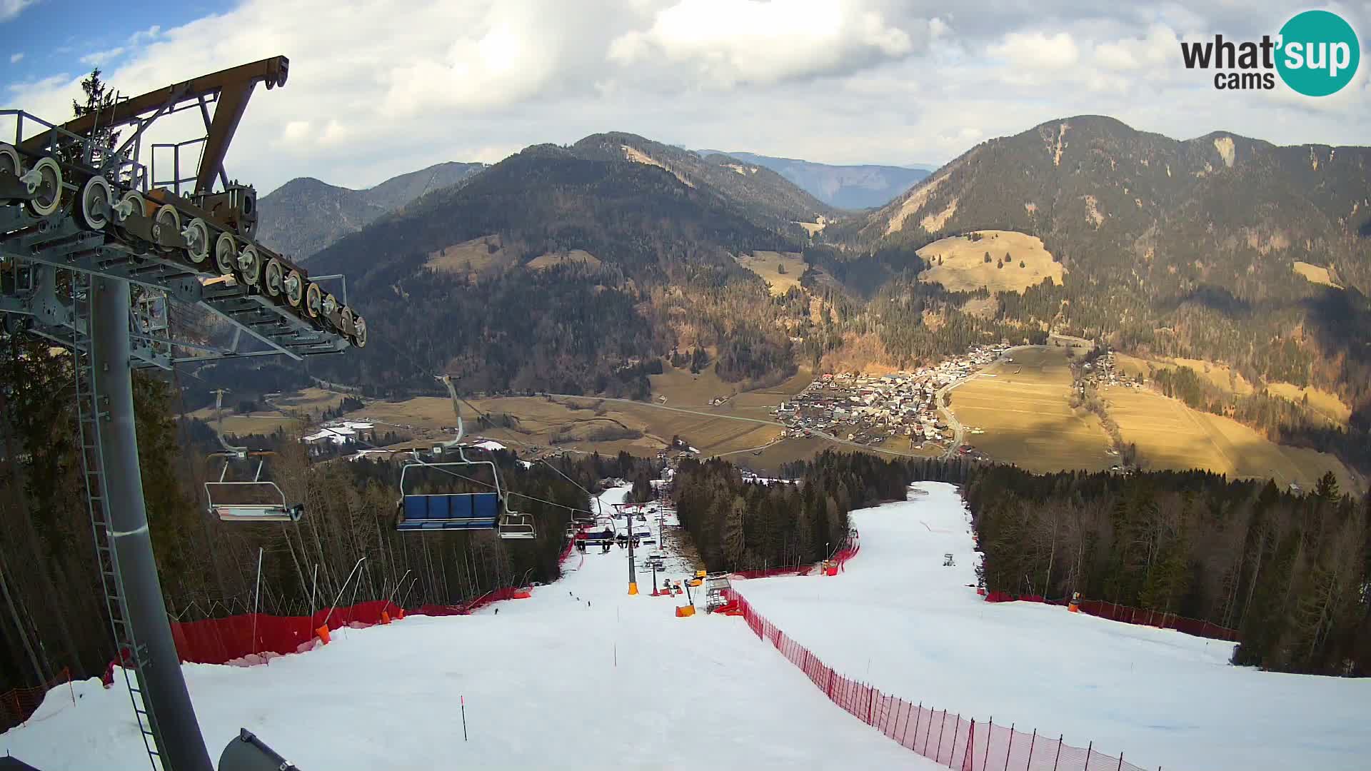 Kranjska Gora webcam Podkoren – Partenza  slalom gigante