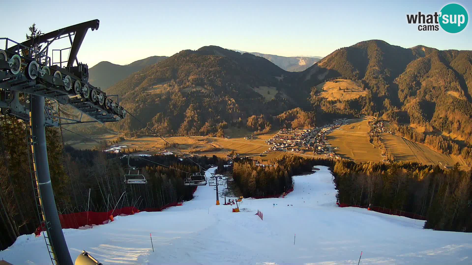 Kranjska Gora webcam Podkoren – Partenza  slalom gigante