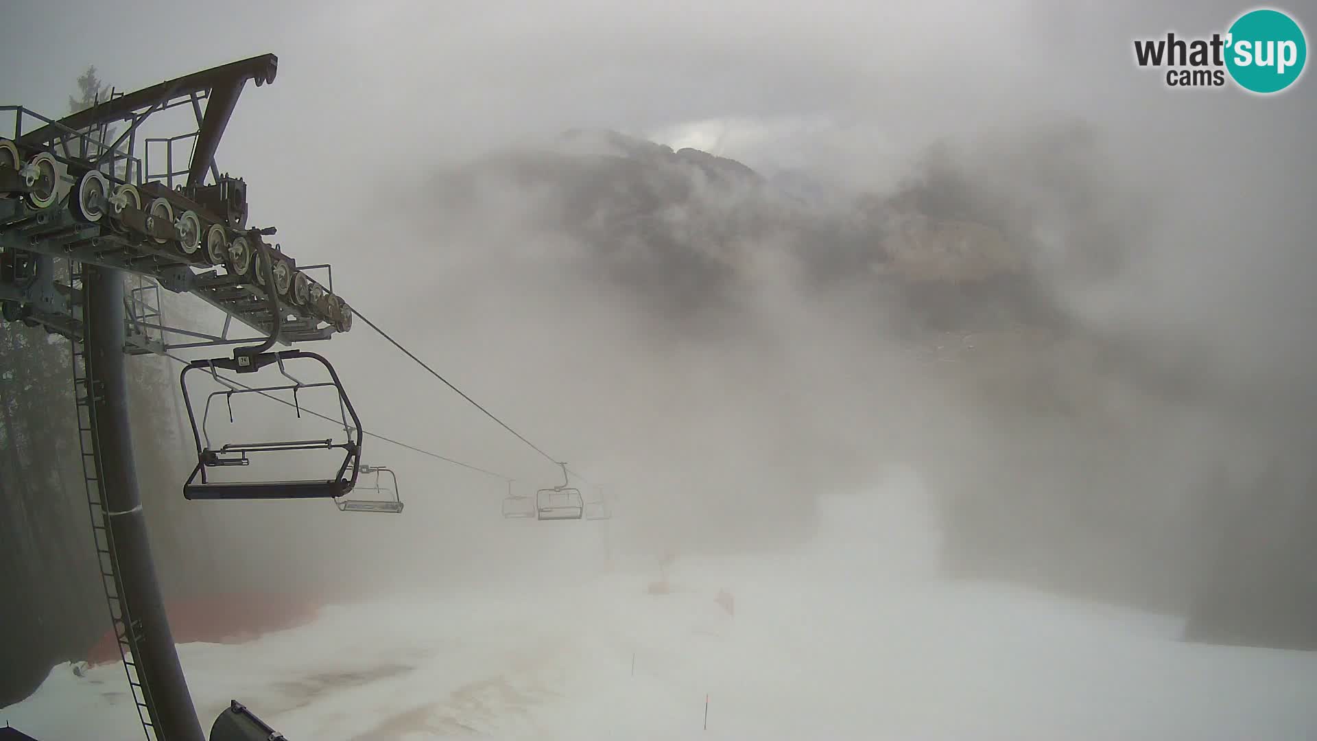 Kranjska Gora webcam Podkoren – Partenza  slalom gigante