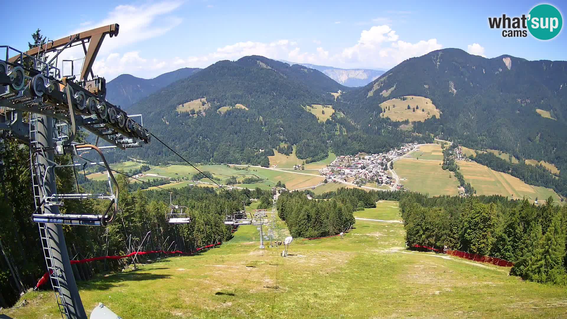 Kranjska Gora webcam Podkoren – Partenza  slalom gigante
