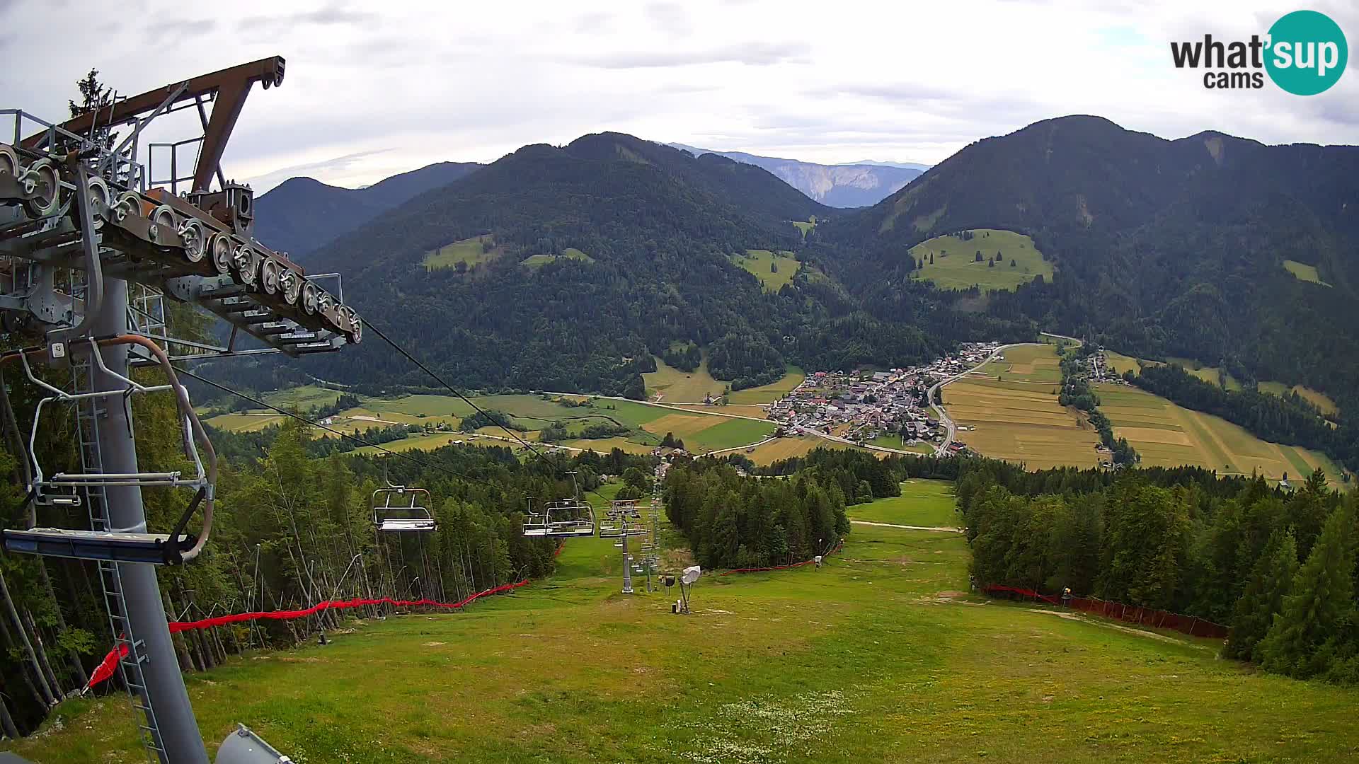 Kranjska Gora webcam Podkoren – Partenza  slalom gigante