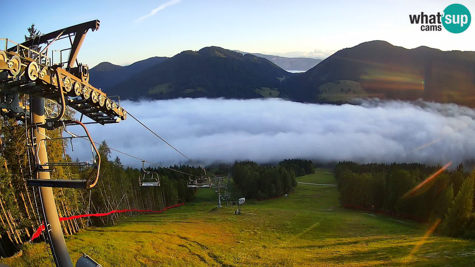 Kranjska Gora Livecam Podkoren – Start Giant slalom