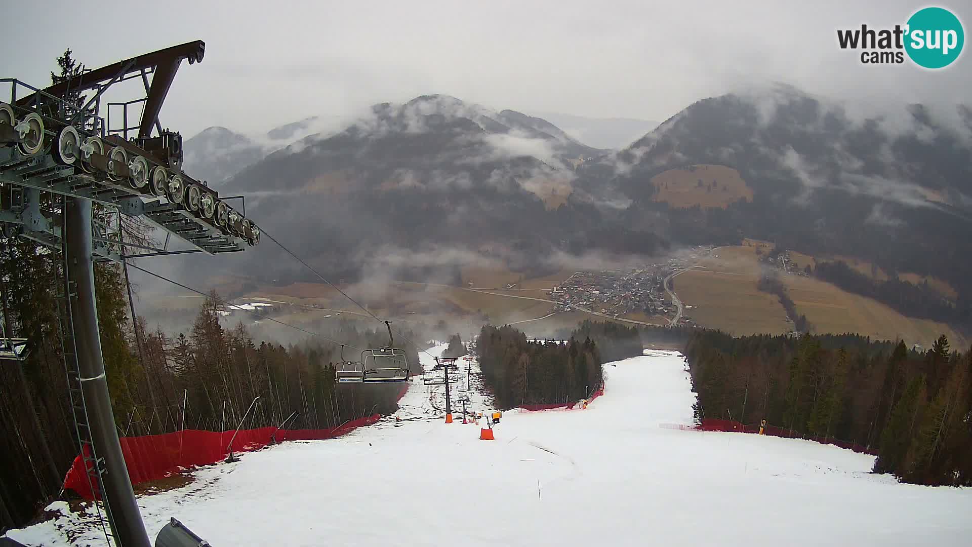 Kranjska Gora webcam Podkoren – Partenza  slalom gigante