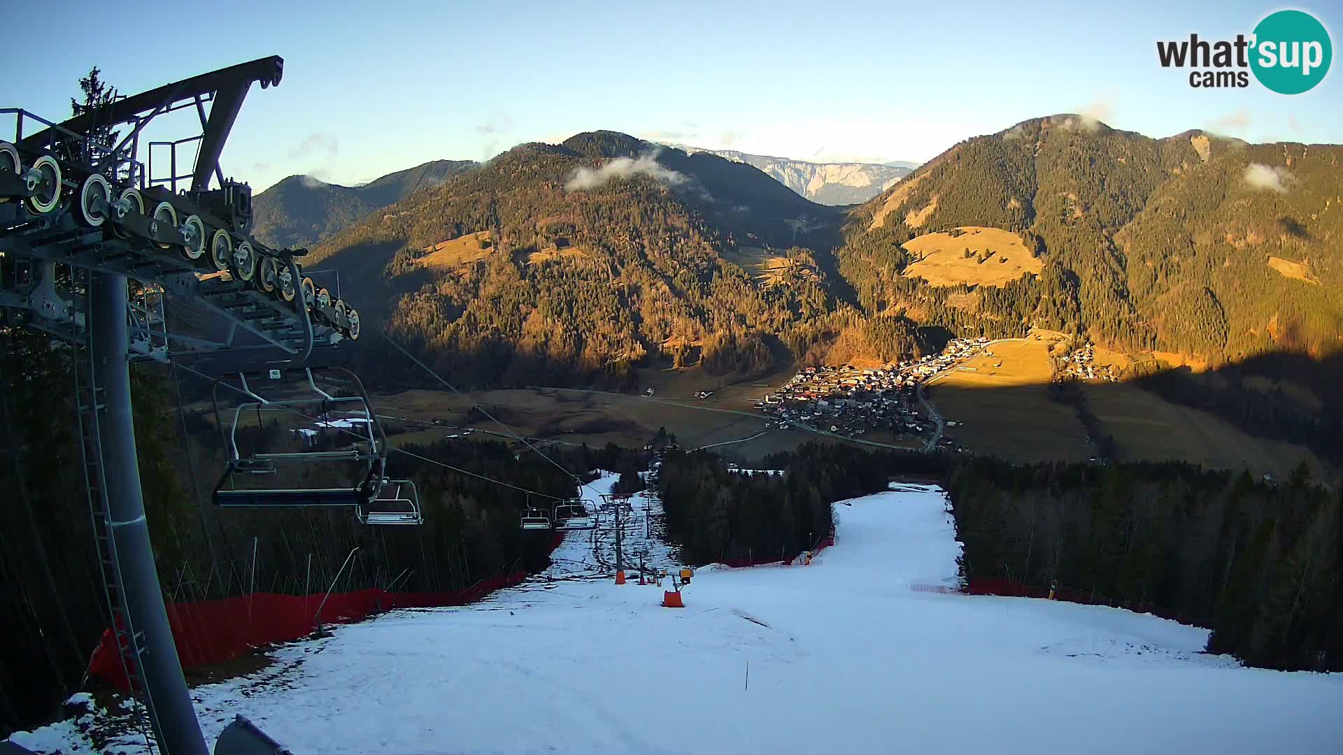 Kranjska Gora webcam Podkoren – Partenza  slalom gigante