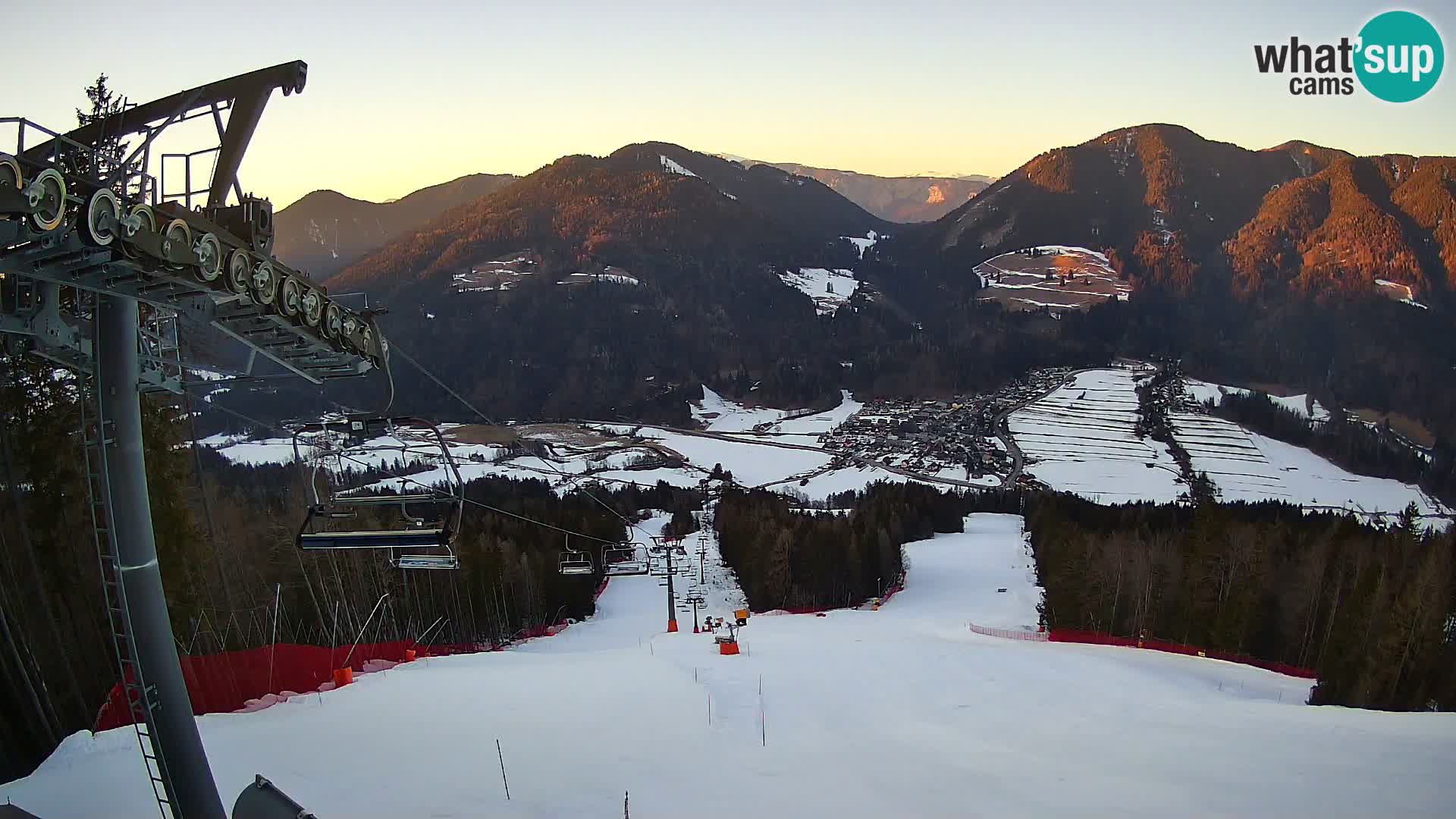 Kranjska Gora webcam Podkoren – Partenza  slalom gigante