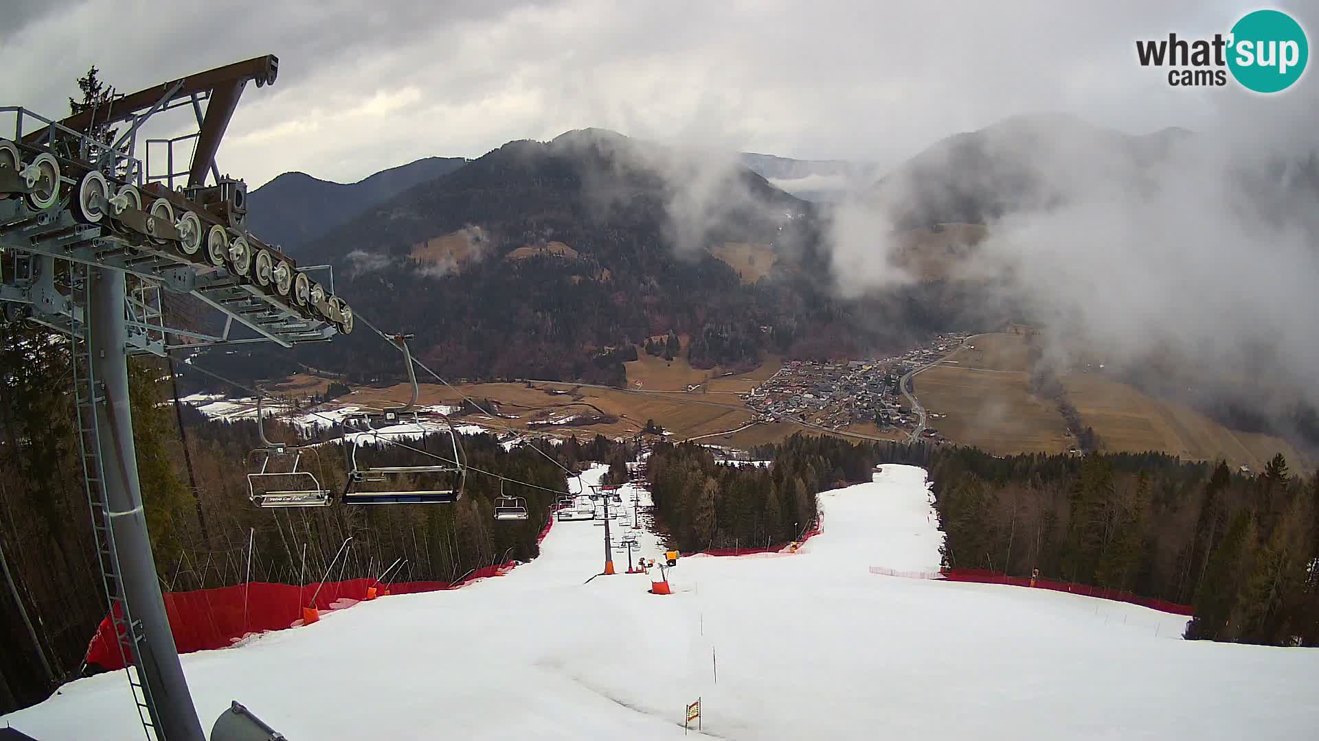 Kranjska Gora webcam Podkoren – Partenza  slalom gigante