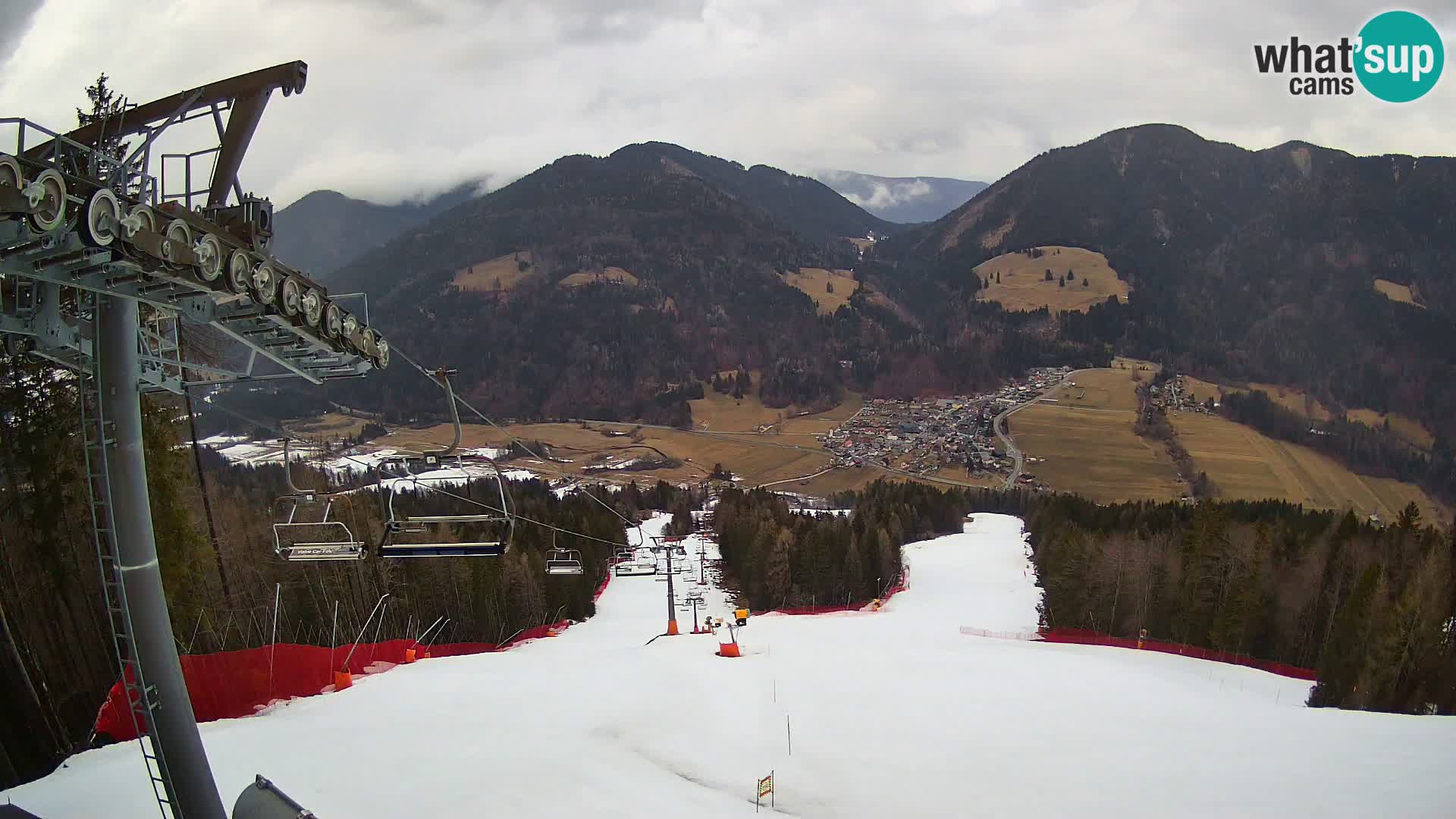 Kranjska Gora webcam Podkoren – Partenza  slalom gigante