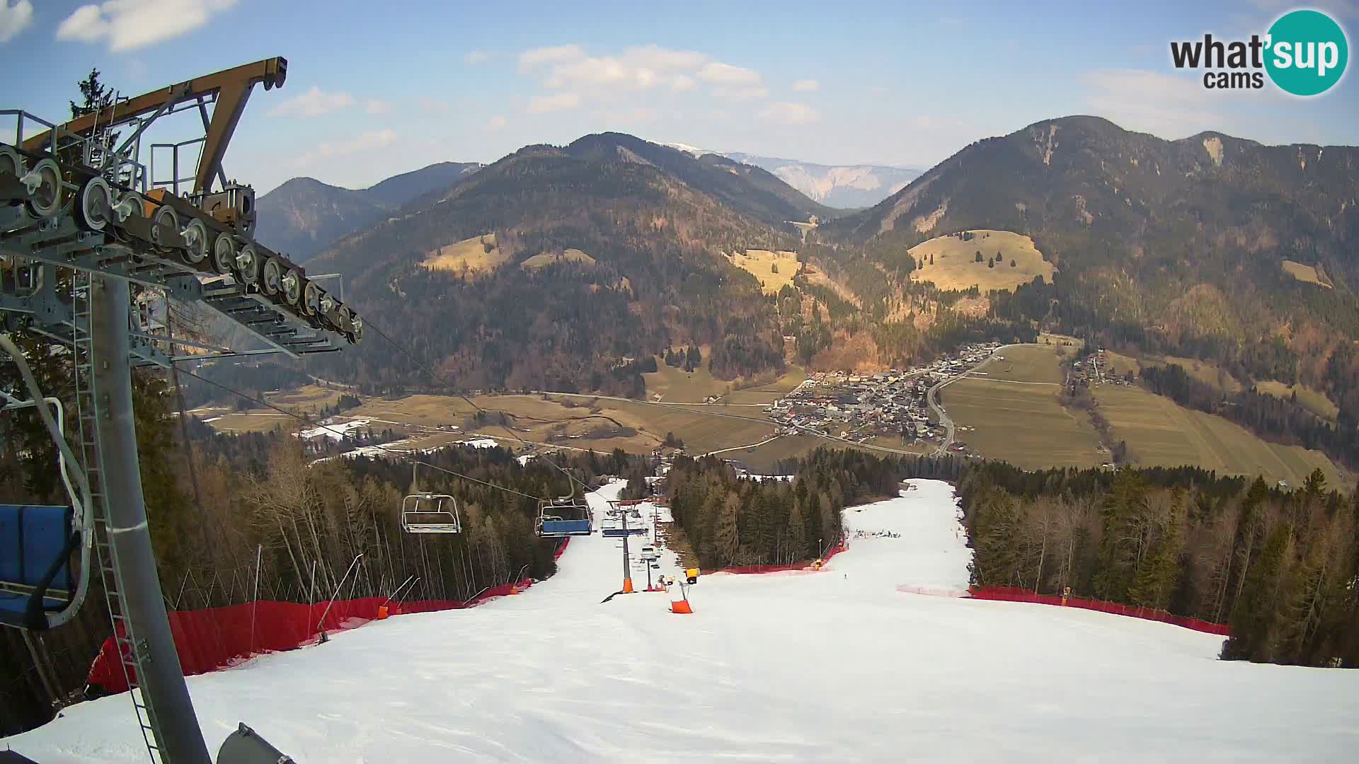 Kranjska Gora webcam Podkoren – Partenza  slalom gigante