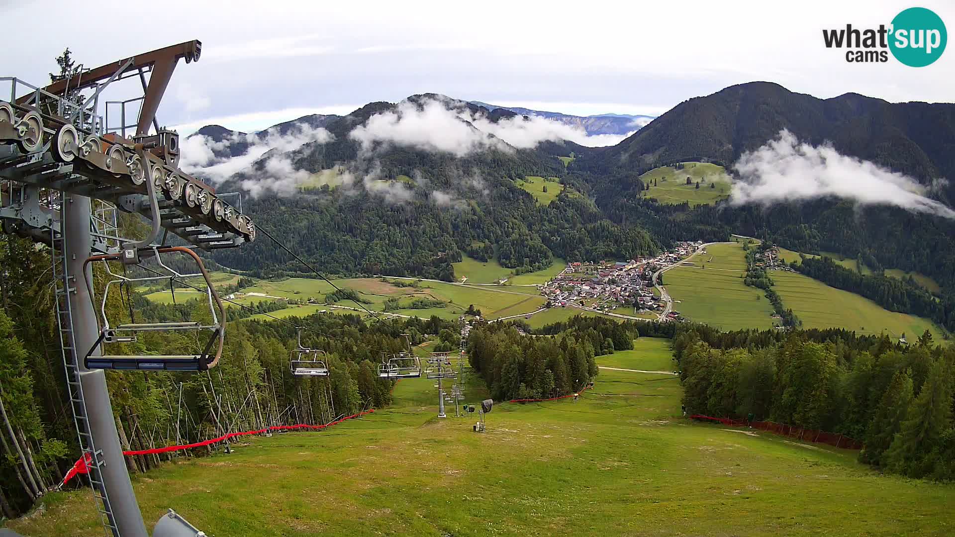 Kranjska Gora webcam Podkoren – Partenza  slalom gigante