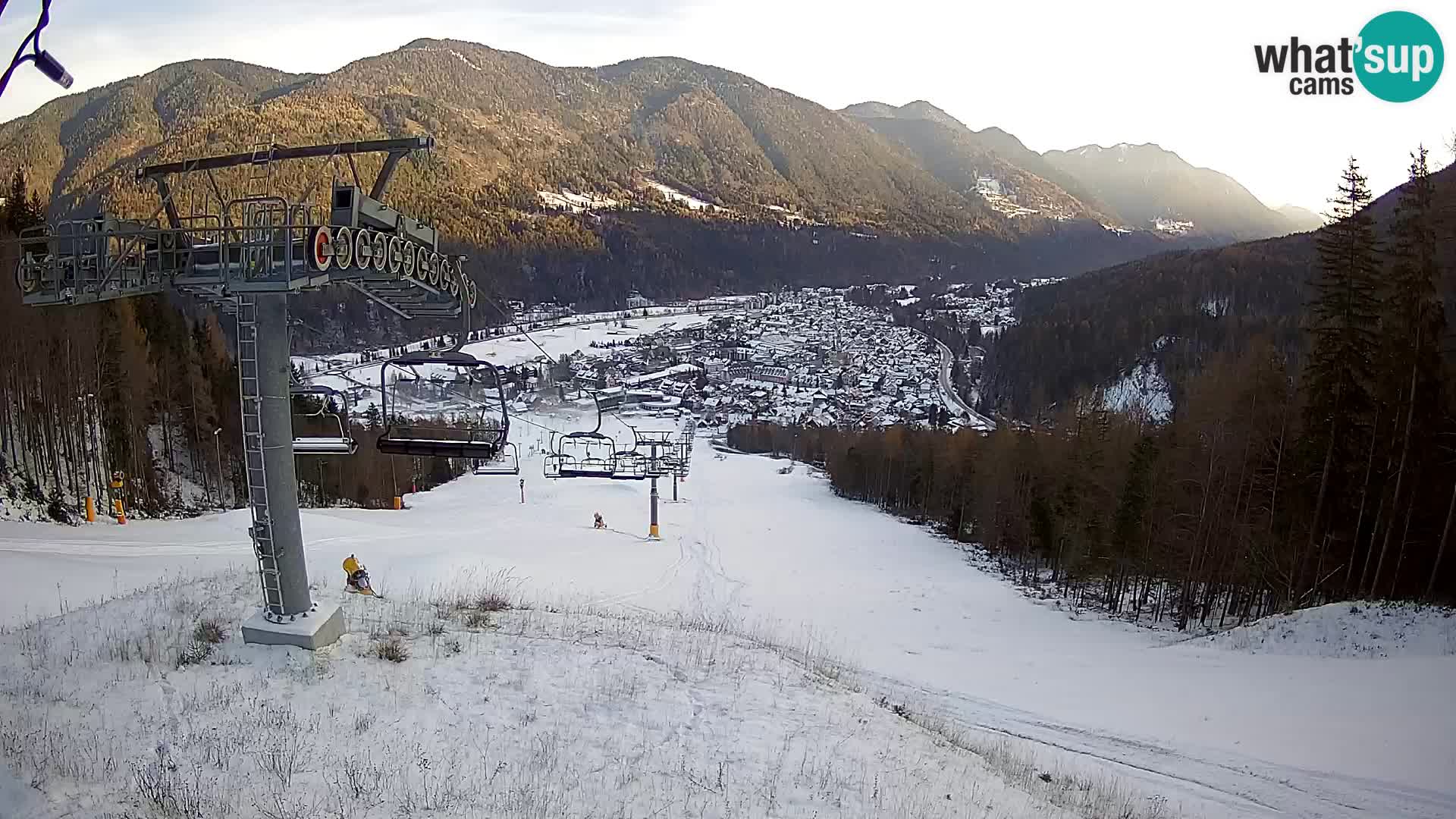 Kekec Kranjska Gora webcam – pista da sci