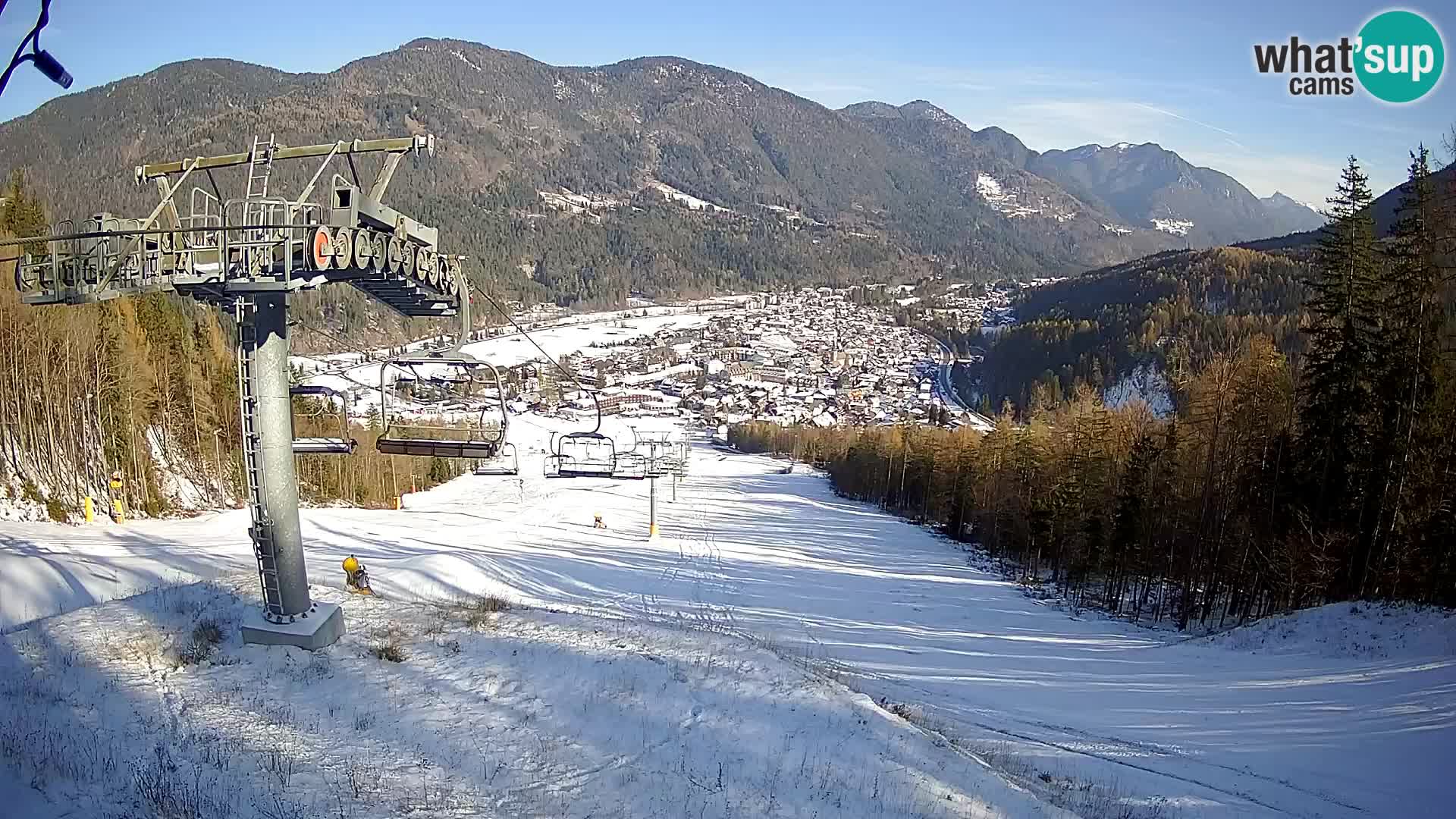 Kekec Kranjska Gora webcam – pista da sci