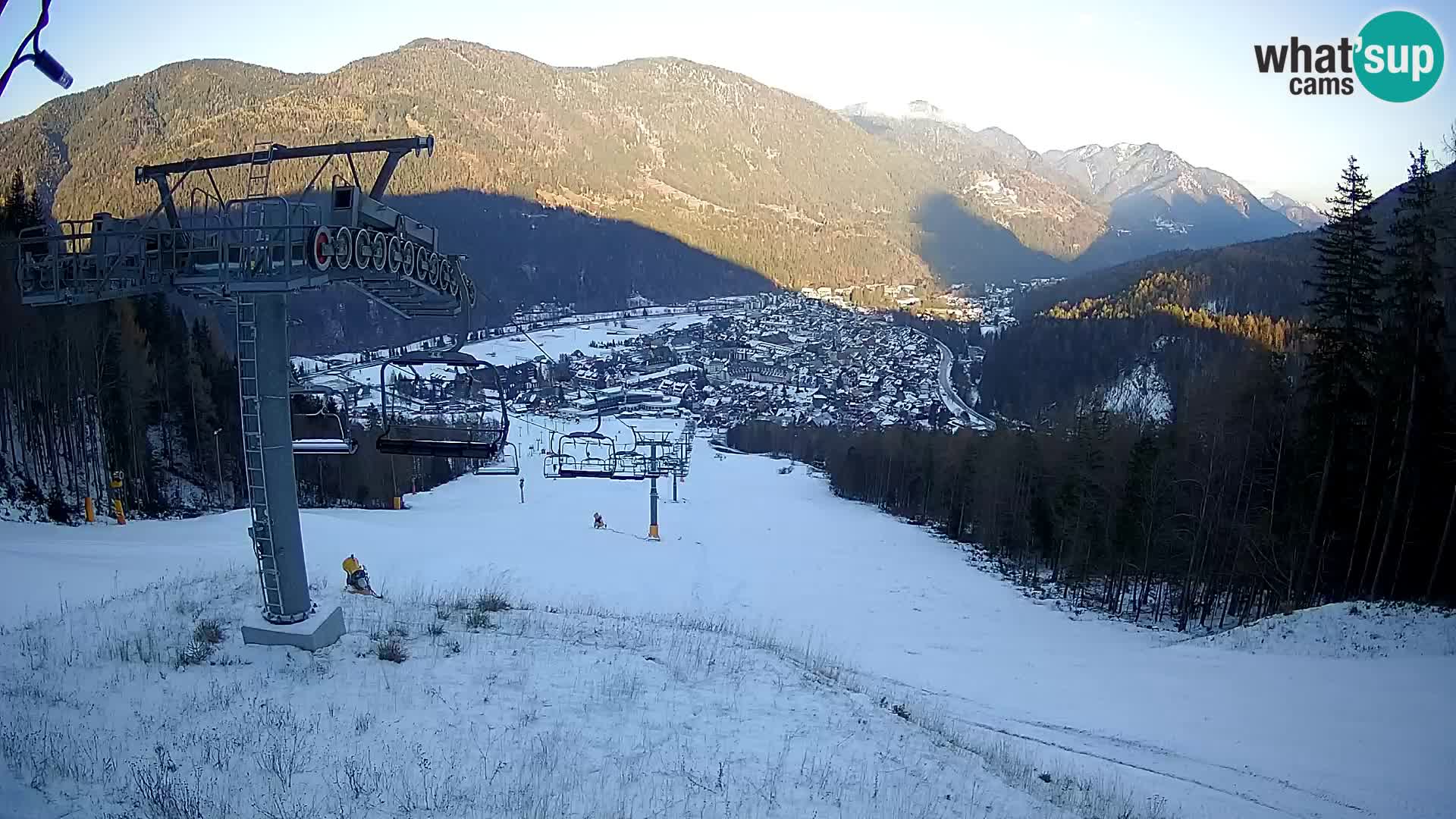 Kekec Kranjska Gora webcam – pista da sci