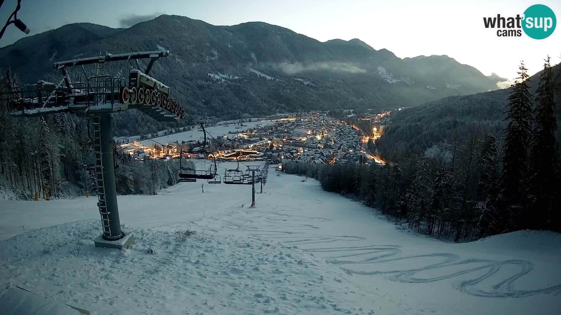 Kekec Kranjska Gora webcam – pista da sci