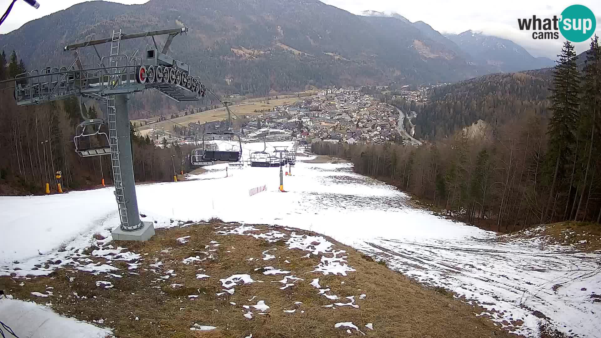 Kekec Kranjska Gora webcam – pista da sci
