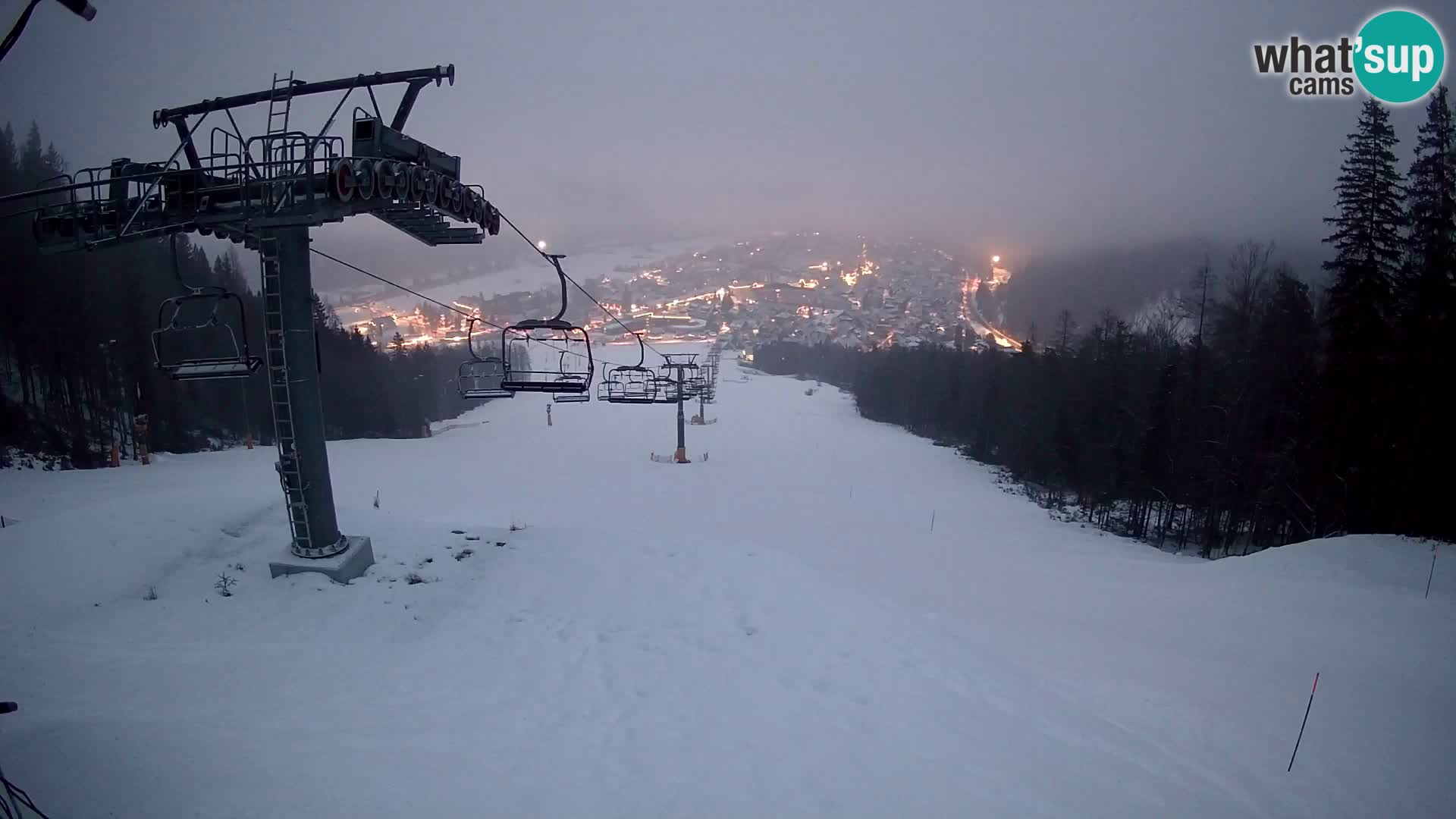 Kekec Kranjska Gora webcam – pista da sci