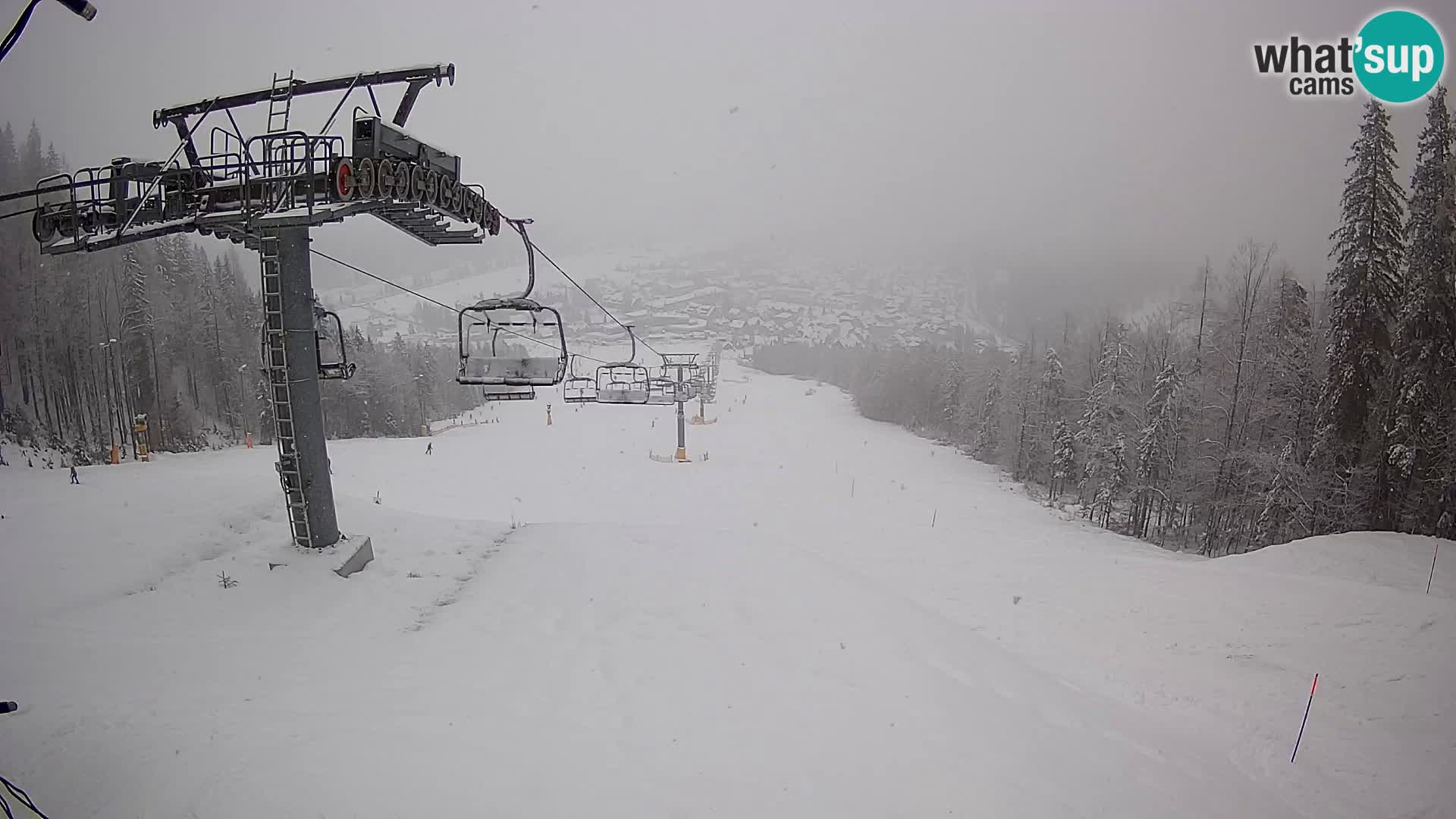 Kekec Kranjska Gora webcam – pista da sci