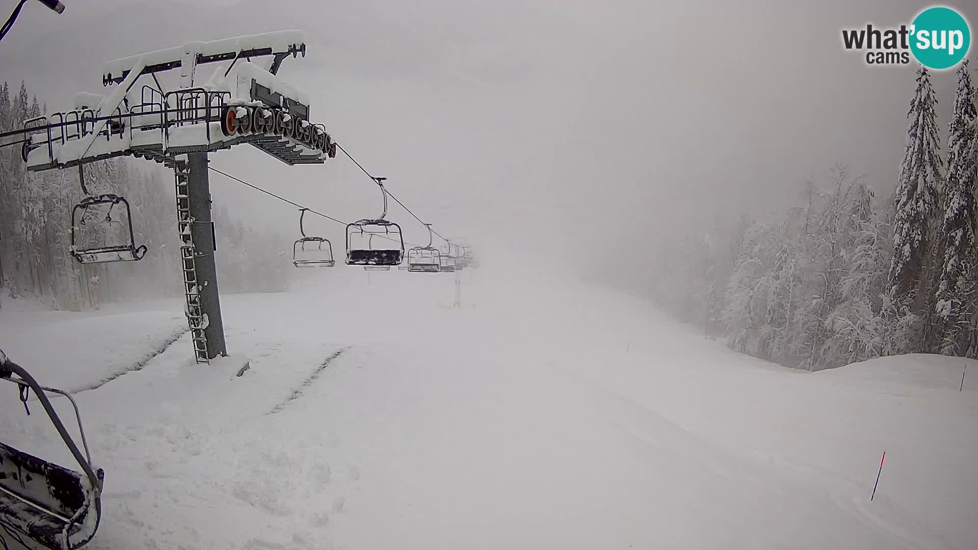 Kekec Kranjska Gora webcam – pista da sci