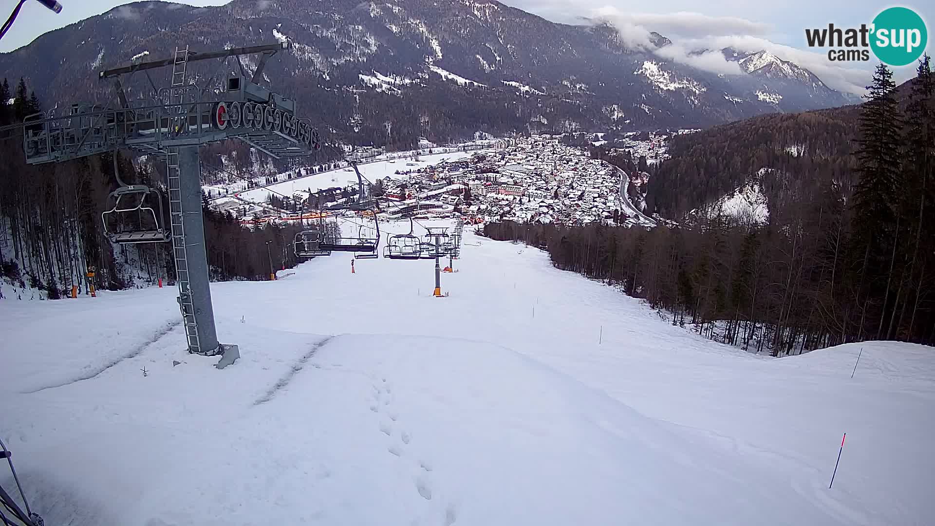 Kekec Kranjska Gora webcam – pista da sci
