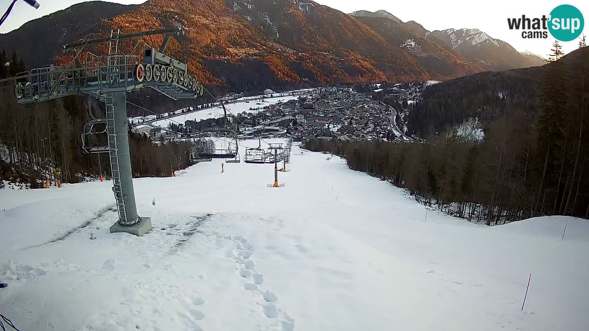 Kekec Kranjska Gora webcam – pista da sci