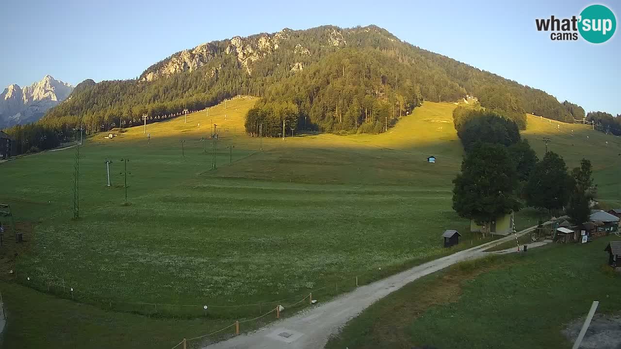 Kranjska Gora Slowenien webcam | Skigebiet Mojca – Rožle – Kekec