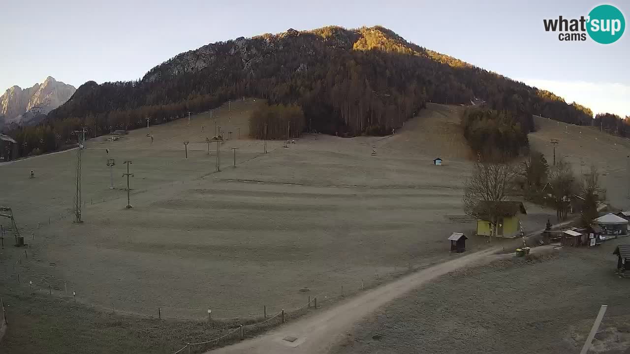 Kranjska Gora Slowenien webcam | Skigebiet Mojca – Rožle – Kekec