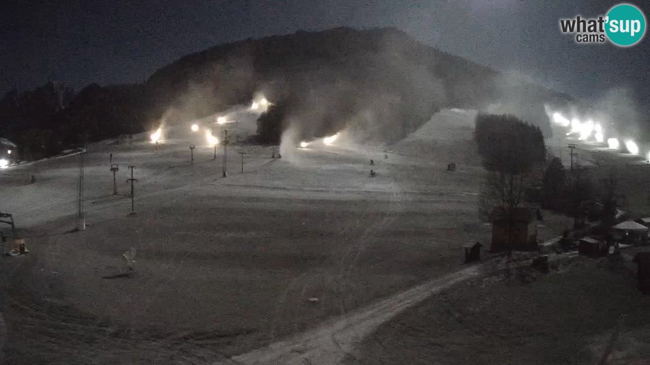 Kranjska Gora Slowenien webcam | Skigebiet Mojca – Rožle – Kekec