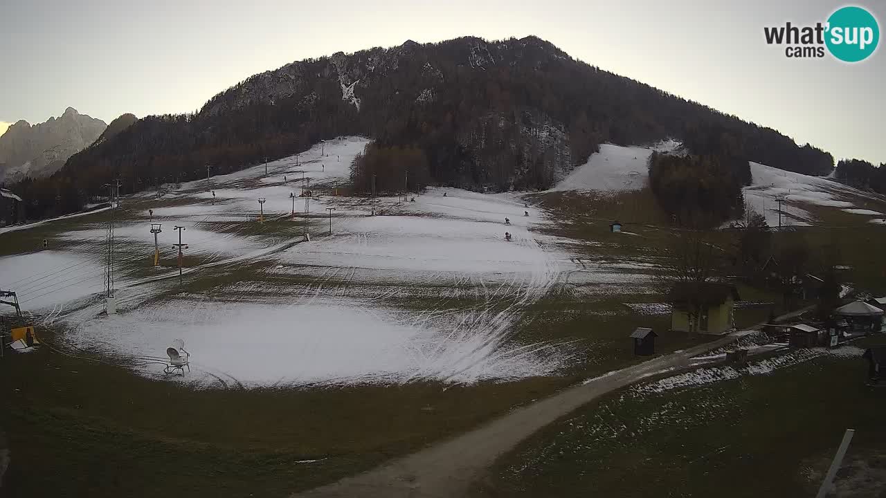 Meteo Kranjska Gora webcam | Piste da sci Kekec – Mojca – Rožle