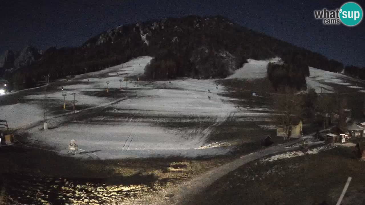 Meteo Kranjska Gora webcam | Piste da sci Kekec – Mojca – Rožle